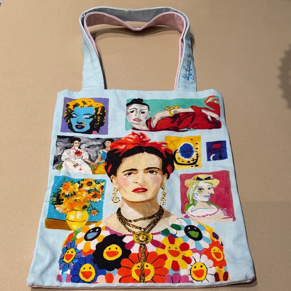 Ashely Longshore Colorful Artistic Women Tote Bag